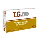 T.G. 2,5 MG X 4 VIALES