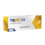 TIRZEC 2,5 MG SOL INY X 1