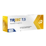TIRZEC 7,5 MG SOL INY X 1