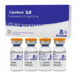 LIPOLESS 2,5MG X 4 VIALES