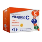VITAMINA C TRIPLE INMUNIDAD POLV. EFERV.